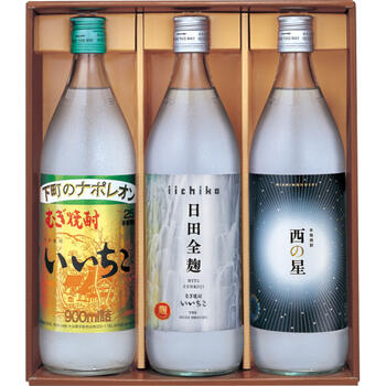 酒の杜から麦焼酎飲み比べセット（3本入）