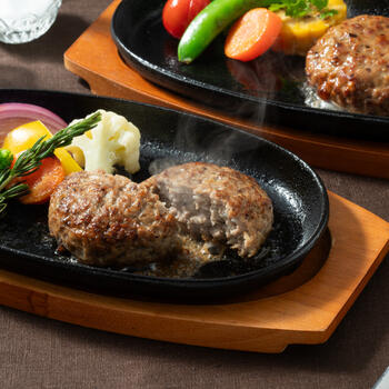 神戸牛入りハンバーグとサーロイン入りハンバーグ（6個入）