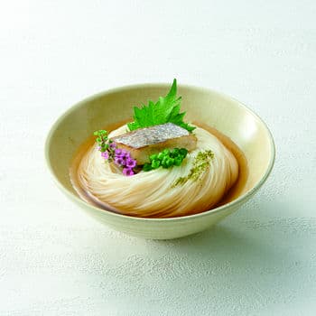 5種の味わい三輪素麺　一膳仕立