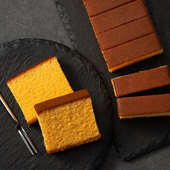 和三盆糖入り 長崎五三焼かすてら（12切　1箱）