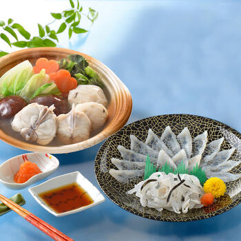 とらふく刺身・とらふくちり個食鍋セット