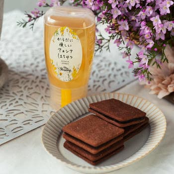 アカシアはちみつ＆ハニーショコラサンドリープセット