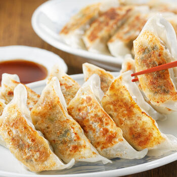 黒豚餃子と九条葱餃子と地鶏餃子セット