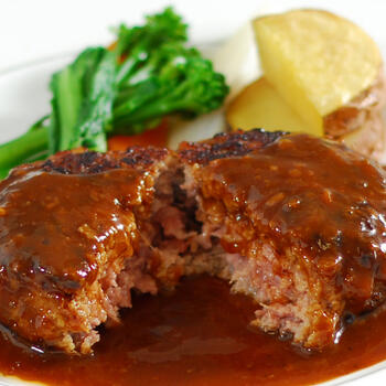 飛騨牛＆飛騨豚使用ハンバーグ詰合せ（6個入）