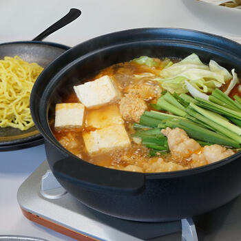 北海道 ピリ辛牛モツ鍋