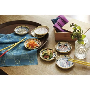 絵変わり小皿揃