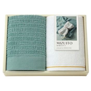 日本製 大阪泉州 フェイスタオル2P