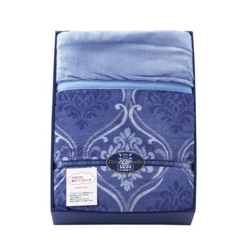 ふわふわあったかわた入り毛布