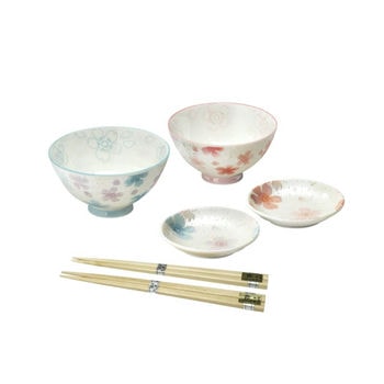 取皿付夫婦茶碗