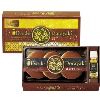 「オリーブ de どら焼き」Premium（オリーブオイル入）