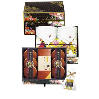 ミニたんす御進物「オリーブ de どら焼き」Premium（かすてぃら入）