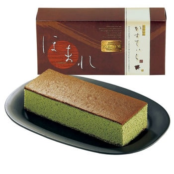 「ほまれ」和三盆糖入かすてぃら【抹茶】