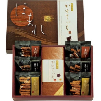 「ほまれ」和三盆糖入かすてぃら御詰合せ（かりんとう6袋入）