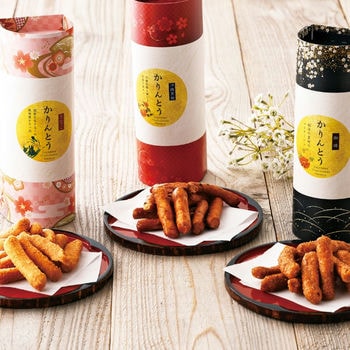 かりんとうギフト（沖縄黒糖・きなこ・珈琲各1袋入）