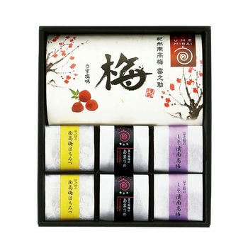 紀州南高梅4種詰合せ