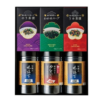 味付海苔・お茶漬け・スープ詰合せ　LJB-30