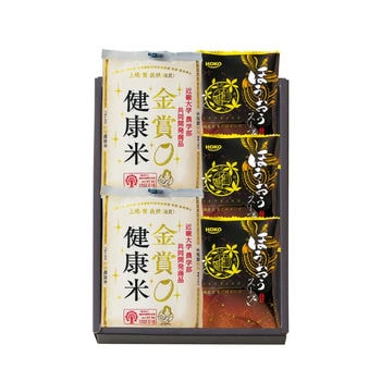 からだにやさしさ＋ 国産フリーズドライ ほうおうスープ 「金賞健康米」セット（スープ3食・米300g）