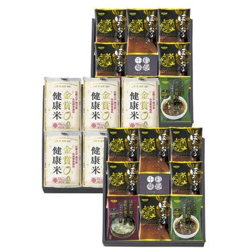 からだにやさしさ＋ 国産フリーズドライ ほうおうスープ 「金賞健康米」セット（スープ16食・米900g）