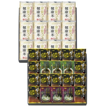 からだにやさしさ＋ 国産フリーズドライ ほうおうスープ 「金賞健康米」セット（スープ20食・米1800g）