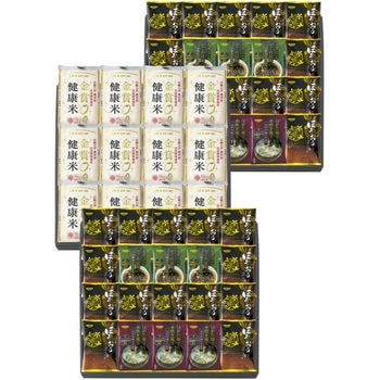 からだにやさしさ＋ 国産フリーズドライ ほうおうスープ 「金賞健康米」セット（スープ40食・米1800g）