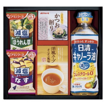 日清キャノーラ油&アマノフーズ バラエティセット　CA-25