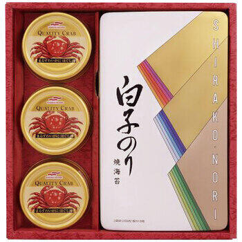 のり・かに缶詰合せSN-300