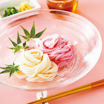 紅白素麺詰合せ（17束）