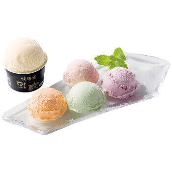 北海道アイスクリーム（5種12個入）