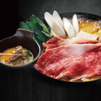 萬野和牛すきしゃぶ用モモ（800g）