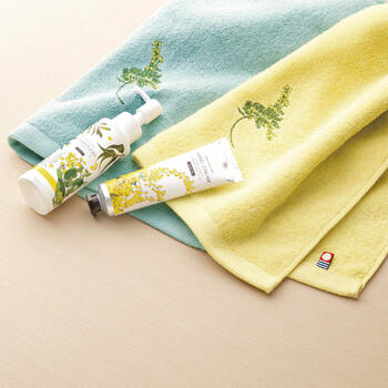 ウォッシュタオル＆コスメセットクリーム