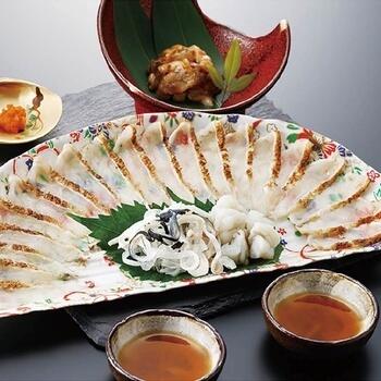 まふく炙り刺身・とらふくの漬け（2人前）