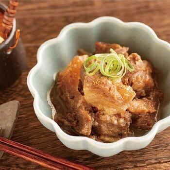 国産牛の和風牛すじ煮込み（6食）