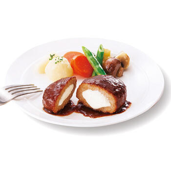 田崎真也セレクションクリームチーズ入りハンバーグギフト(キリクリームチーズ使用) （12個）