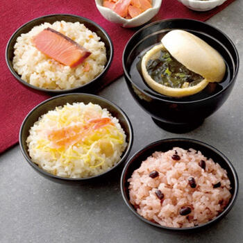 料亭一膳（6個）と最中海藻スープ（6個）