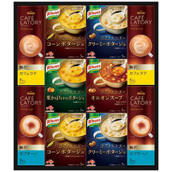 ギフトレシピクノールスープ＆コーヒーギフトKGC-30Y