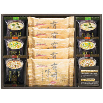フリーズドライみそ汁＆有明味のりセットNF-BO