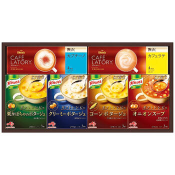 ギフトレシピクノールスープ＆コーヒーギフトKGC-20Y
