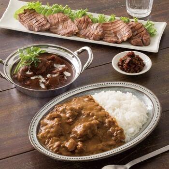 大きな牛たんカレー＆シチューセット