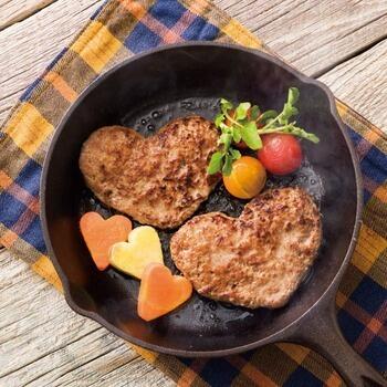 佐賀牛入り ハートハンバーグ（8個）