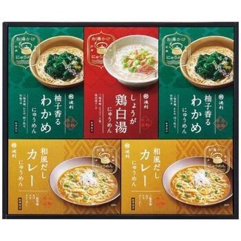 簡単お湯かけ三輪手延べにゅうめん（5食）