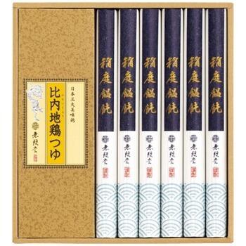 稲庭饂飩・比内地鶏つゆ