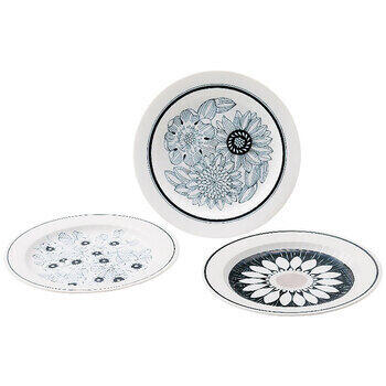 アンティコフラワートリオケーキプレート