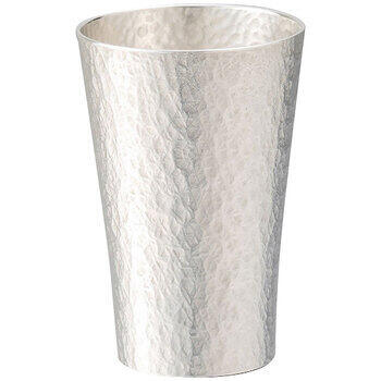 錫製タンブラー225ml六花（中）