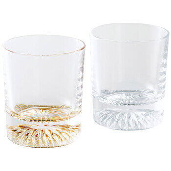 オールドグラスペアセットゴールド＆シルバー