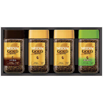 プレミアムレギュラーソリュブルコーヒーギフトセット（4瓶入）