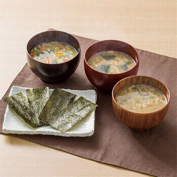 フリーズドライみそ汁＆有明味のりセットNF-DO