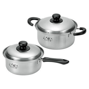 両手鍋20cm&片手鍋18cm ETS-1000