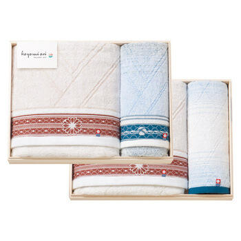 タオルセット4P（国産木箱入）