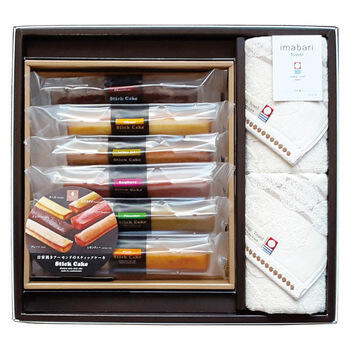 グリーンモードエコドットタオル&スティックケーキギフト LST020MD