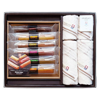 グリーンモードエコドットタオル&スティックケーキギフト LST022MD